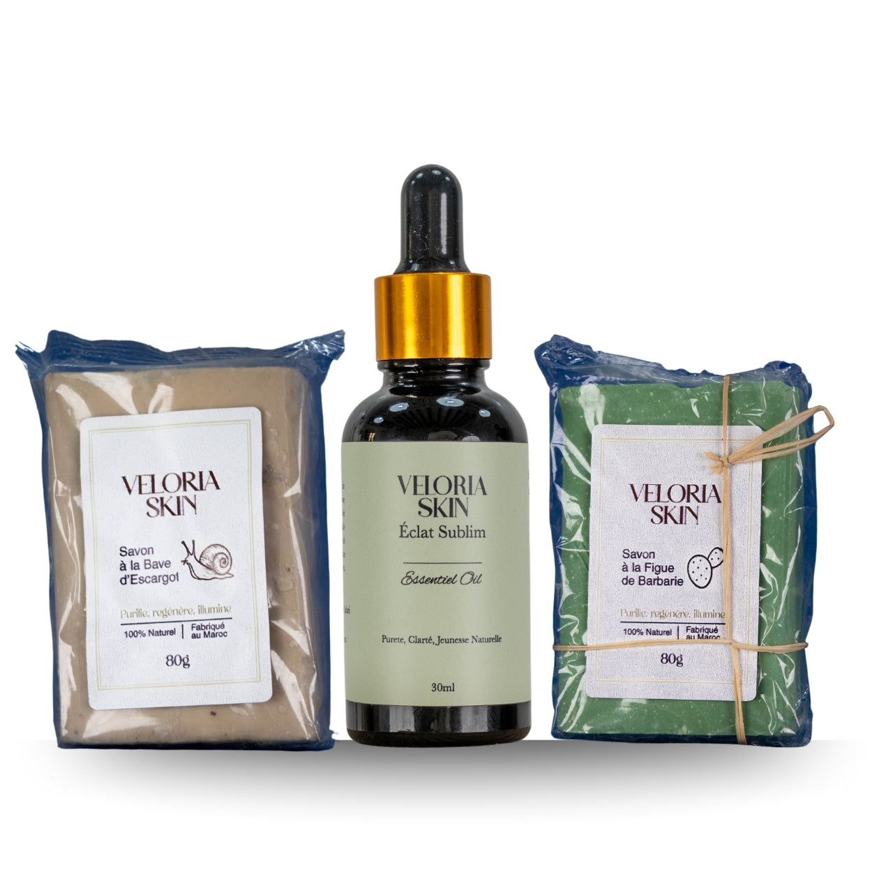 Coffret Soin Veloria Skin – Collection Éclat Naturel