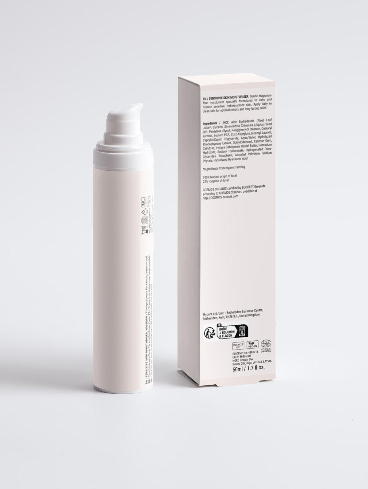 Sensitive Feuchtigkeitscreme – 50 ml