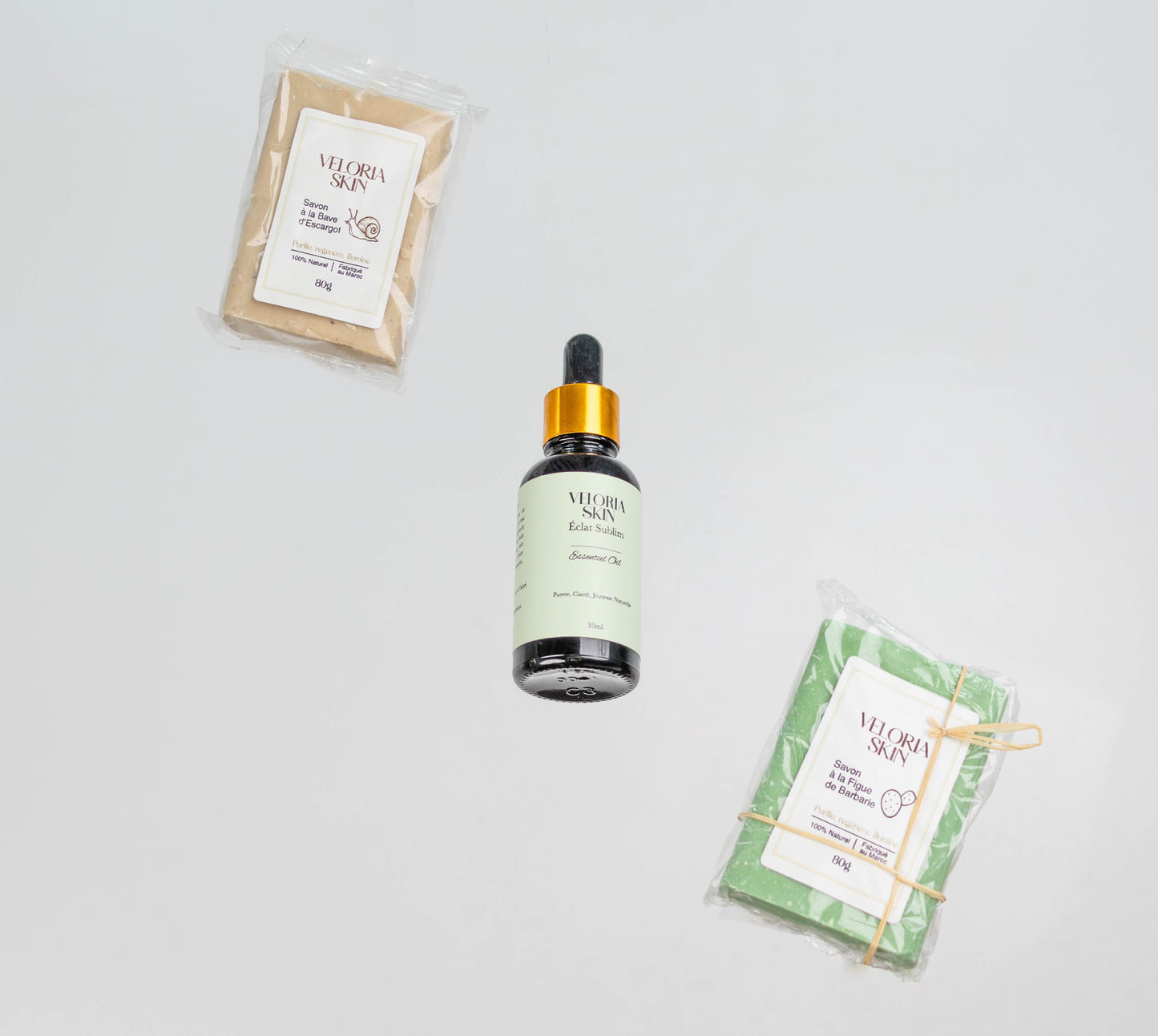 Coffret Soin Veloria Skin – Collection Éclat Naturel