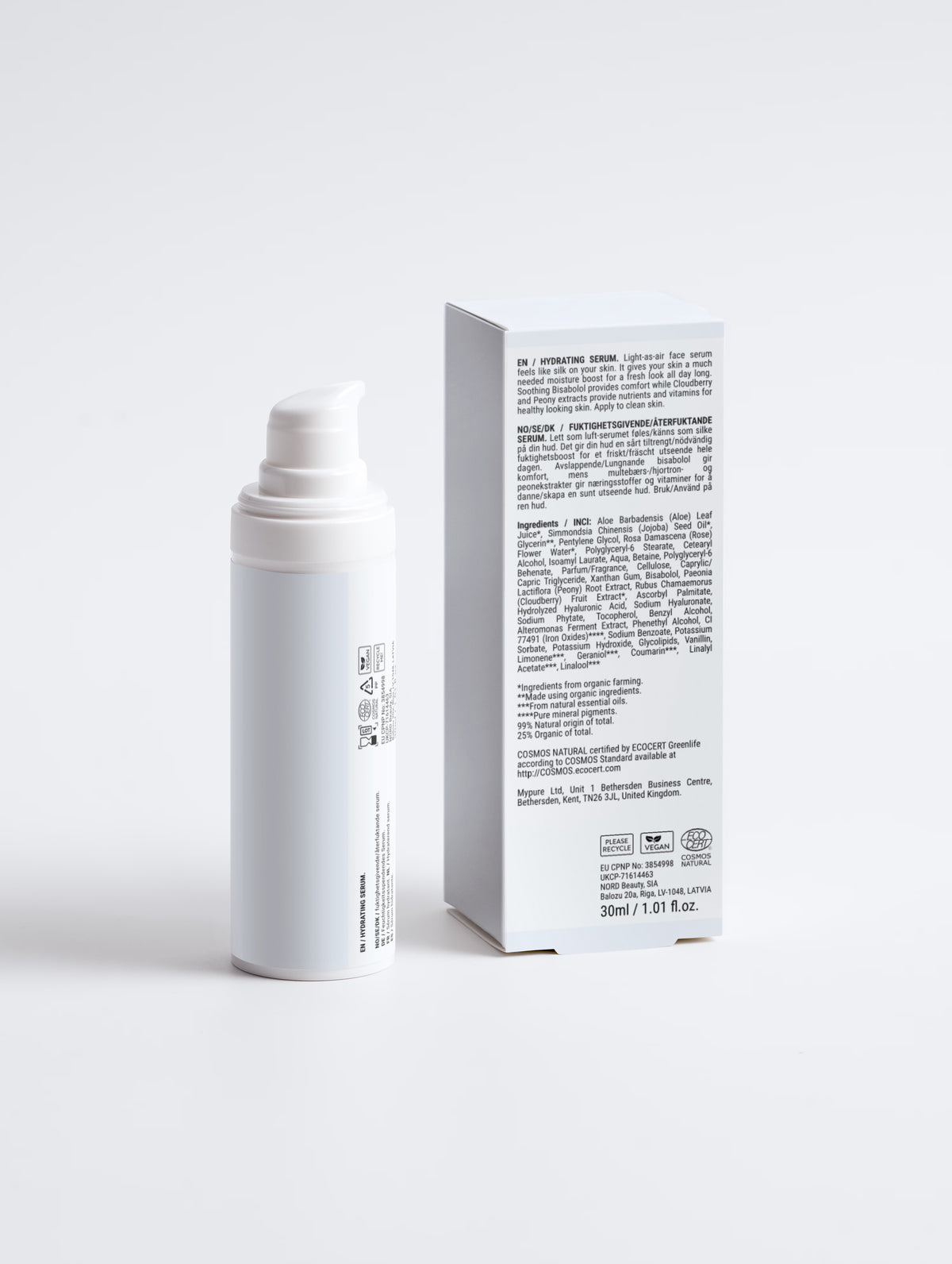 Feuchtigkeits Pflegeserum – 30 ml