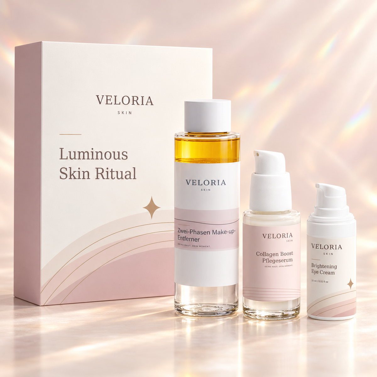 Luminous Skin Ritual – 3 Produkte